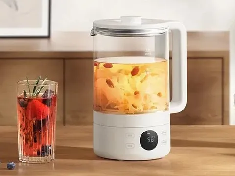 Xiaomi ra mắt nồi đa năng thông minh: Đun nước, nấu canh, ủ trà cực tiện lợi, giá chỉ hơn 400.000 đồng