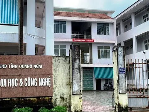 Điều tra hành vi thông thầu của Giám đốc Sở Khoa học và Công nghệ Quảng Ngãi
