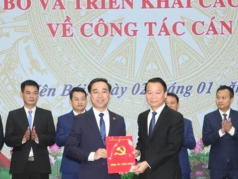 Yên Bái luân chuyển, điều động 11 cán bộ chủ chốt