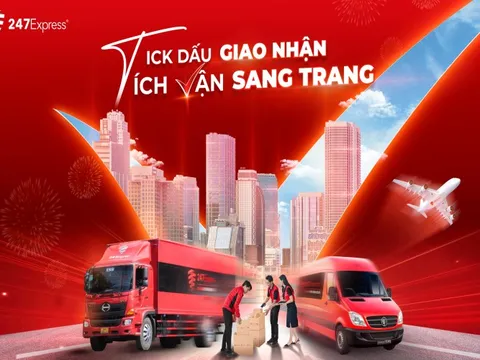Dấu tick giao nhận 247Express: Kết năm trọn vẹn, năm mới sang trang