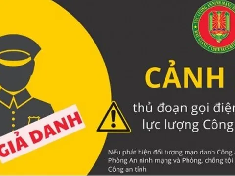 Mạo danh Phó Giám đốc Công an tỉnh Hậu Giang gọi điện "trao đổi công việc"