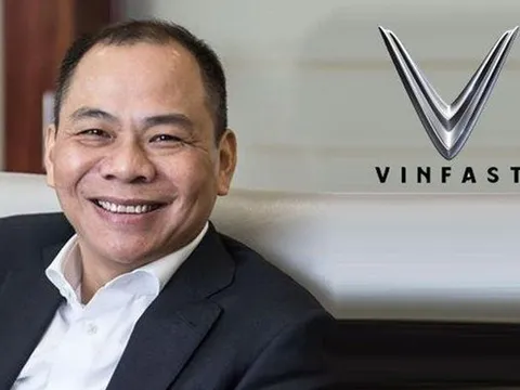 Tài sản của tỷ phú Phạm Nhật Vượng tăng vọt lên hơn 9 tỷ USD trên bảng xếp hạng của Bloomberg nhờ VinFast, đứng thứ 257 toàn cầu