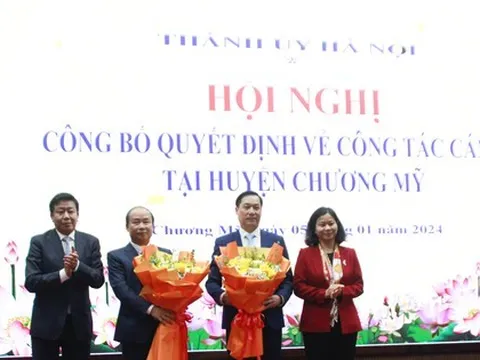 Thành ủy Hà Nội điều động cán bộ chủ chốt