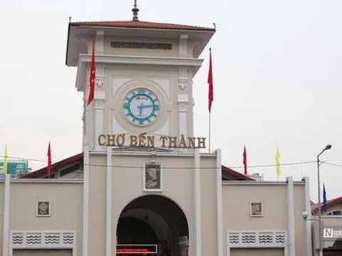 Tp.HCM: Khẩn trương cải tạo cảnh quan khu vực trước chợ Bến Thành