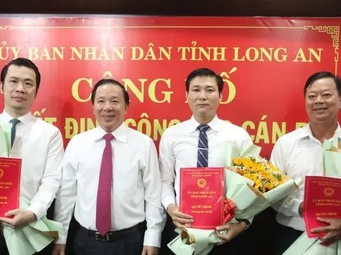 Điều động, chỉ định, bổ nhiệm nhân sự chủ chốt ở 3 tỉnh, thành phía Nam