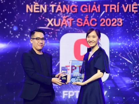 FPT Play đạt giải Nền tảng giải trí Việt xuất sắc tại Tech Awards 2023