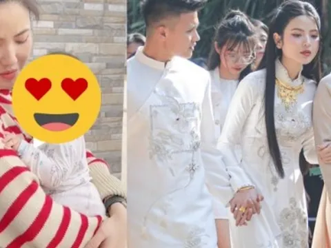 Mẹ Quang Hải khoe gọi video với Chu Thanh Huyền, năm giây hé lộ quan hệ mẹ chồng - nàng dâu đời thực