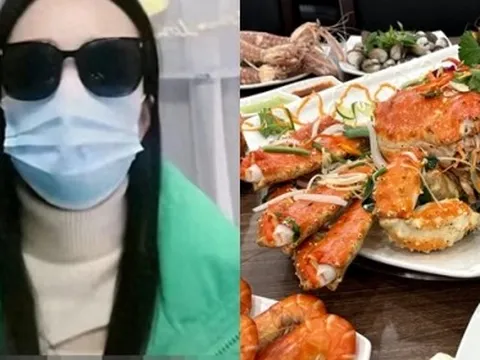 Đi hẹn hò lần đầu, cô gái gọi cả cua Hoàng Đế mang về nhà cho anh trai, nhìn hóa đơn mới sốc