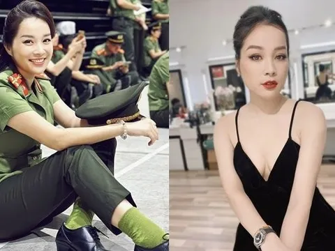 Nàng "Vàng Anh" đình đám giờ là Thượng uý Công an, tuổi U40 đẹp đằm thắm, ở nhà sang như khách sạn