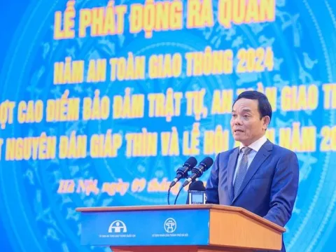 Phó Thủ tướng Trần Lưu Quang phát động năm an toàn giao thông 2024