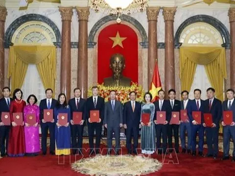 Bổ nhiệm 18 đại sứ Việt Nam ở nước ngoài, nhiệm kỳ 2024 - 2027