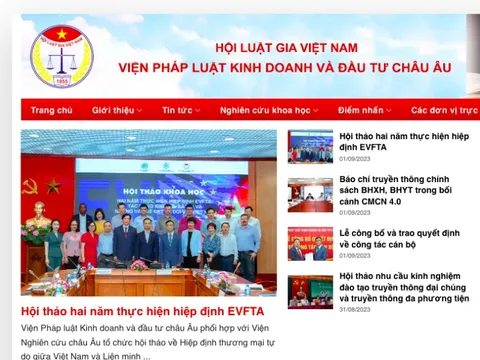 Giải thể Viện Pháp luật kinh doanh và Đầu tư châu Âu