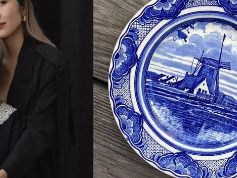 Câu chuyện đặc biệt ẩn sau chiếc đĩa gia bảo có tuổi đời vài thập kỷ trong BST gốm sứ đỉnh cao của Tăng Thanh Hà