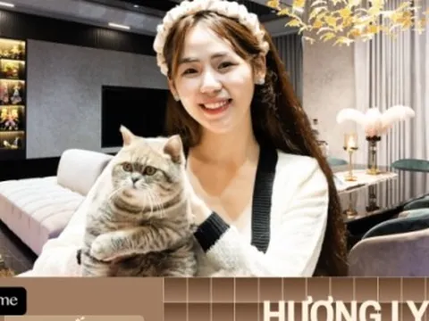 “Đột nhập” căn penthouse 450m2 của Hương Ly: Tông đen xám chủ đạo như nhà tài phiệt phim Hàn Quốc, không ngại đầu tư nội thất đắt tiền