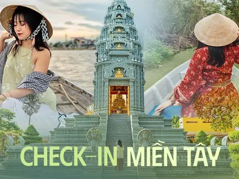 Không chỉ có nhiều điểm tham quan thú vị, đồ ăn ngon, miền Tây chính là nơi lý tưởng để cho ra đời những bức ảnh đẹp