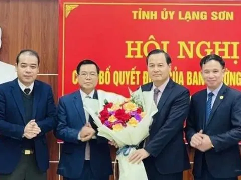 Điều động, bổ nhiệm lãnh đạo chủ chốt của tỉnh Lạng Sơn
