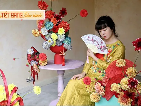 Mức giá dưới 2 triệu đồng, giám đốc sáng tạo xưởng hoa gợi ý bình hoa siêu chất chơi Tết: Rực rỡ đầy sức sống chào năm mới