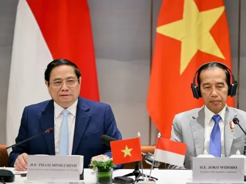 Thủ tướng Phạm Minh Chính và Tổng thống Indonesia kêu gọi DN 2 nước tăng cường hợp tác, đầu tư