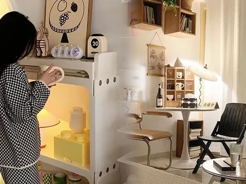 Cabin rộng 18m2 được cải tạo lại thành không gian đẹp ấm áp, trở thành ước mơ của nhiều cô gái!