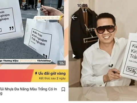 Chiếc túi 99k của Thái Công bất ngờ bị làm nhái, giá chỉ bằng 1/10 nhưng nhìn số lượng bán thì ai cũng bật cười