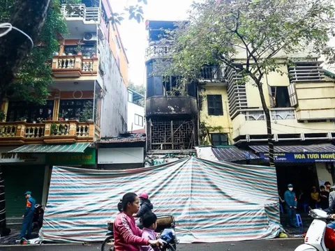 Hiện trường căn nhà phố cổ Hà Nội cháy khiến 4 người tử vong