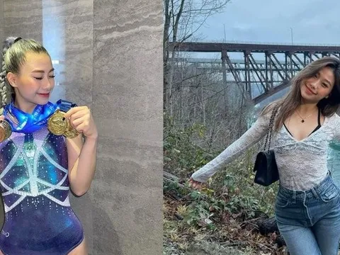 Nhan sắc quyến rũ của hot girl thể dục dụng cụ vừa giải nghệ ở tuổi 20, tố HLV "ăn chặn" tiền thưởng