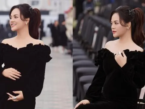 Sao nữ Vbiz lộ diện với bụng bầu to vượt mặt, nhan sắc trong thai kỳ gây bất ngờ