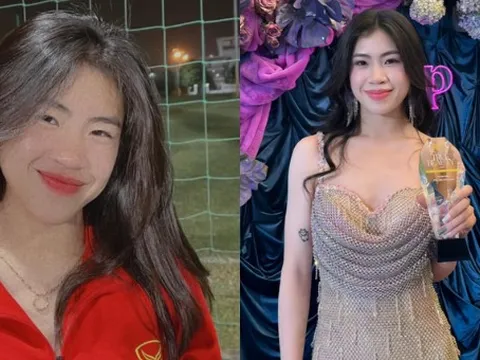 Tiền vệ Thanh Nhã lần đầu mặc váy hở bạo, phong cách cực sexy khác hẳn ngày thường