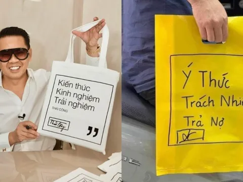 Chiếc túi 99K của Thái Công oanh tạc mọi mặt trận: Hết bị làm nhái lại được netizen lôi ra chế ảnh