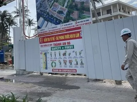 Đà Nẵng: Du khách than vì tiếng ồn từ công trình nhà khách Mỹ Khê