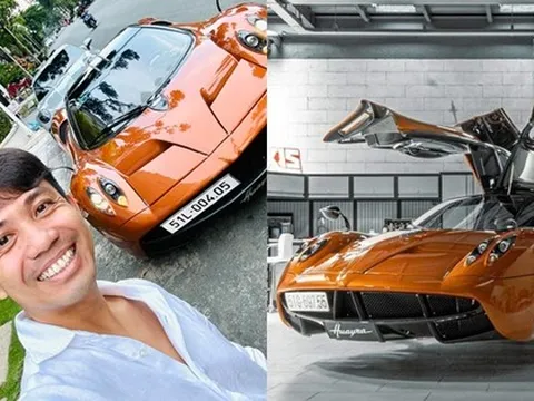 Pagani Huayra độc nhất Việt Nam đổi biển số mới, dân tình chỉ ra một điểm nhận diện đặc trưng của Minh Nhựa