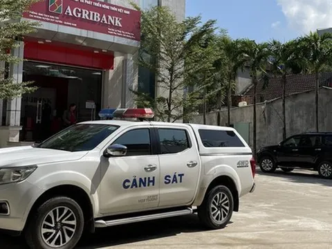 Truy bắt 2 kẻ cướp ngân hàng ở tỉnh Quảng Nam