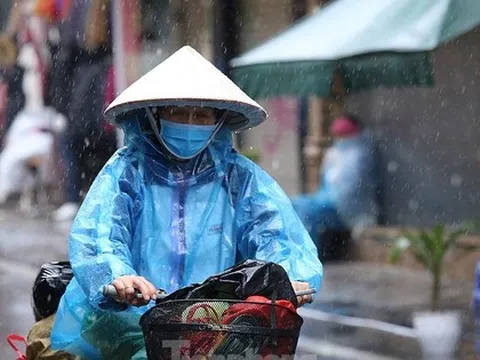 Từ đêm nay, miền Bắc chuyển mưa rét dài ngày