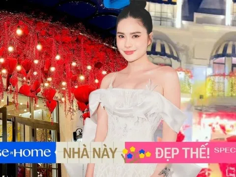 Đại gia quận 7 Đoàn Di Băng chơi Tết: "Thay áo" cho biệt thự 22 tỷ, decor lộng lẫy chói mắt