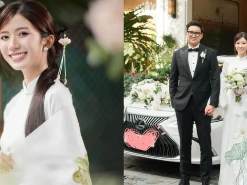 Đám cưới Ngọc Huyền và cháu trai NSƯT Chí Trung: Đón dâu bằng dàn xe sang, biệt thự phía đàng trai gây chú ý