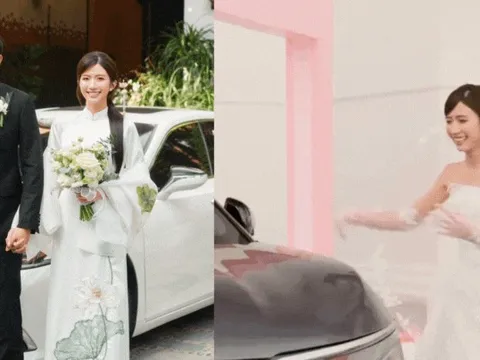 Cháu trai NSƯT Chí Trung bí mật tặng vợ mới cưới 1 chiếc xe hơi ngay trong ngày tổ chức hôn lễ