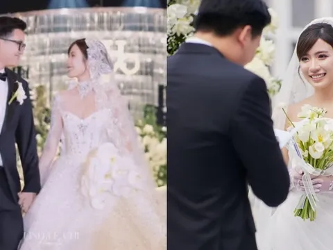 4 váy cưới của nữ diễn viên Ngọc Huyền: Đều xinh, tổng giá trị gần 300 triệu