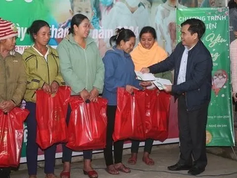 Nghệ An: Hơn 135 tỷ đồng ủng hộ "Tết vì người nghèo - Xuân Giáp Thìn"