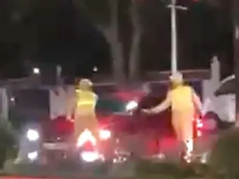 Trốn đo nồng độ cồn, tài xế liều lĩnh quay đầu xe đi ngược chiều