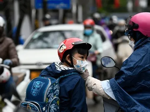 Hà Nội dưới 10 độ, trường học vẫn mở cửa, có thể điều chỉnh giờ học