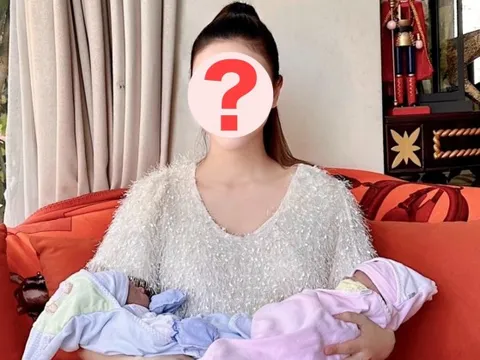 1 phu nhân hào môn Vbiz thông báo đã sinh đôi, nhan sắc hậu vượt cạn gây ấn tượng