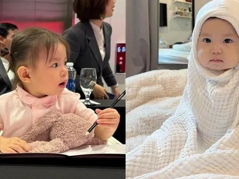 Trở thành đại sứ thương hiệu khi chưa đầy 2 tuổi, em bé Pam Hải Đường ngày càng hot: Cháu gái Tập đoàn DHA Garment, chỉ cần một tấm ảnh cũng tạo thành xu hướng