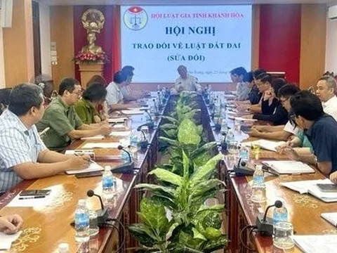 Hội Luật gia tỉnh Khánh Hòa phổ biến nhanh Luật Đất đai 2024