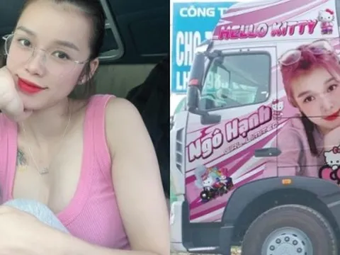 Gặp Ngô Hạnh - mỹ nữ lái xe tải 30 tấn ở Thái Nguyên, phủ hồng xe bằng hình Hello Kitty: Cuộc sống ra sao sau khi nổi tiếng?