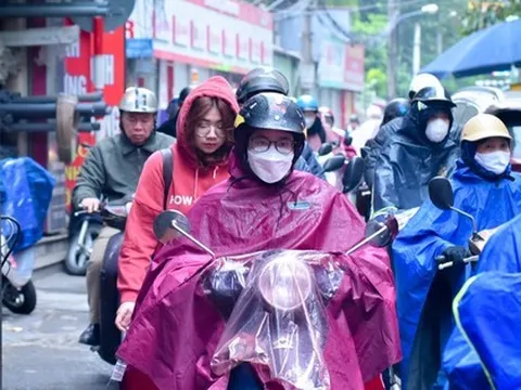 Từ đêm nay, miền Bắc chuyển mưa kéo dài, tiếp tục rét hại