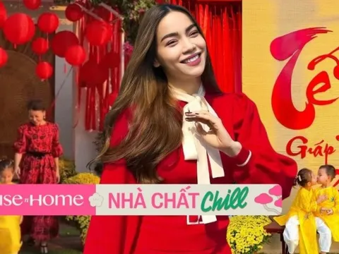 Biệt thự 30 tỷ của Hồ Ngọc Hà trang hoàng lộng lẫy đón Tết: Trước cửa nhà có góc "sống ảo" vạn người mê