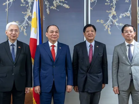 Tổng thống Philippines gặp riêng tỷ phú Phạm Nhật Vượng, khẳng định tạo điều kiện thuận lợi để Vingroup đến đầu tư