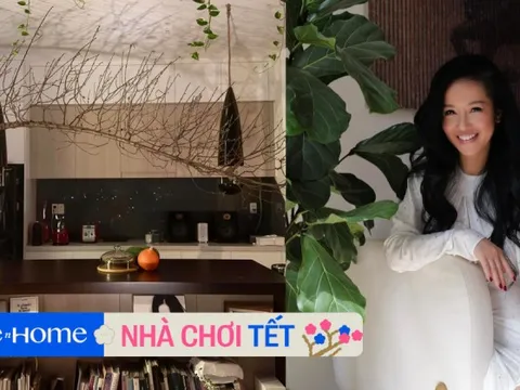 Diva Hồng Nhung khoe không khí Tết tại penthouse mới tậu ở TP.HCM, hé lộ một món decor “đi phượt” gần 2000km