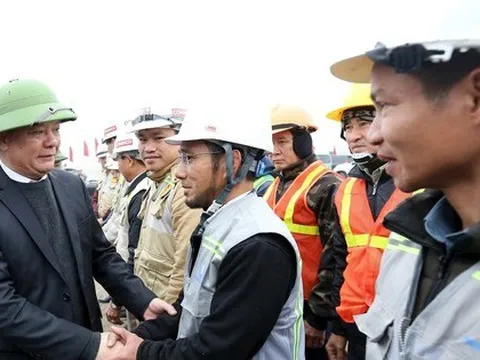 Bí thư Hà Nội: Làm xuyên Tết, đẩy nhanh tiến độ thi công Đường Vành đai 4