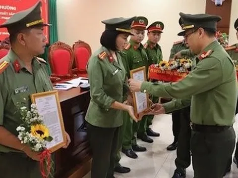 Bộ Công an khen thưởng 11 đơn vị thuộc Công an tỉnh Đắk Nông